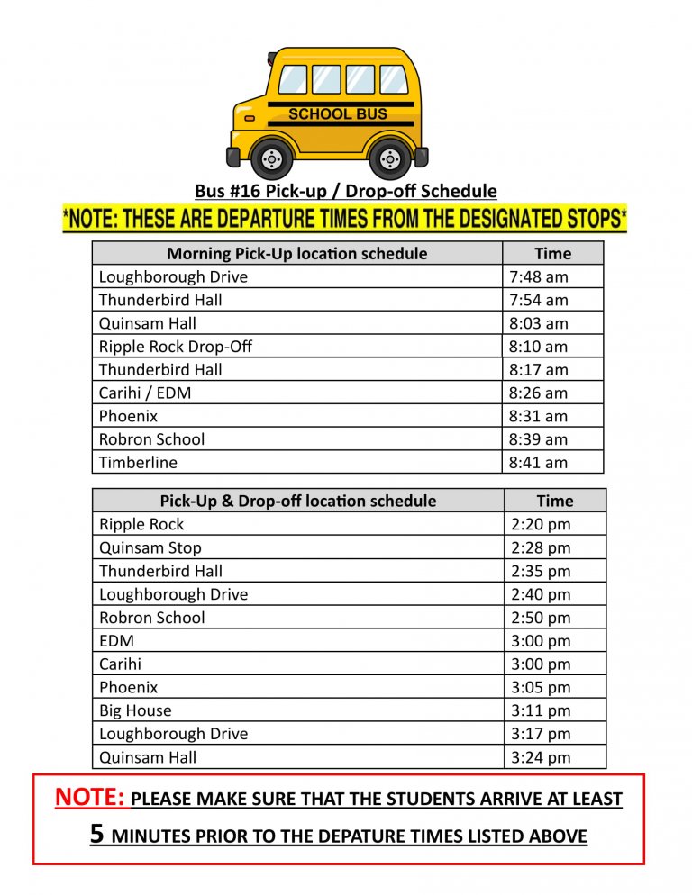 Timetable Bus Schedules Worksheet Printable Free